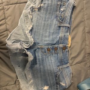 Hollister jean shorts